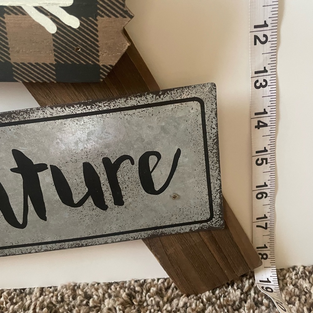 Rustic Wall Decor Sign - Picture 3 of 11